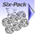 rates, six  pack